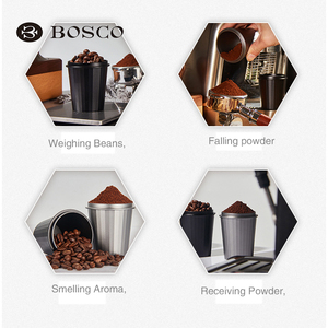Taza Dosificadora de Café Ecológica, Profesional y Personalizable, de Aleación de Aluminio, Modelo <span class=keywords><strong>BOSCO</strong></span> BC-6010-1 - Product Image 5