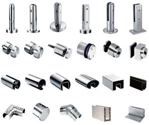 Clip simple en verre <span class=keywords><strong>pour</strong></span> <span class=keywords><strong>garde</strong></span>-<span class=keywords><strong>corps</strong></span> d'escalier et main courante - Product Image 6