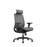 Chaise de bureau ergonomique réglable en maille pivotante au design moderne nouveau modèle avec mobilier en tissu confortable