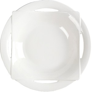 A5 <b>Melamine</b> Imitation Porcelain Hot Pot Restaurant Buffet Large Soup Rice <b>Plate</b>, Potted Vegetable <b>Plate</b>, Deep <b>Plate</b>, Chinese - Product Image 2