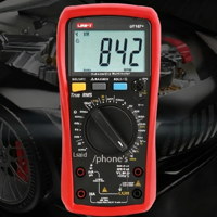 Multimètre automobile, testeur de circuit numérique portable pour voiture, UT105+ UT107+, testeur de courant AC/DC, voltmètre 1000V
