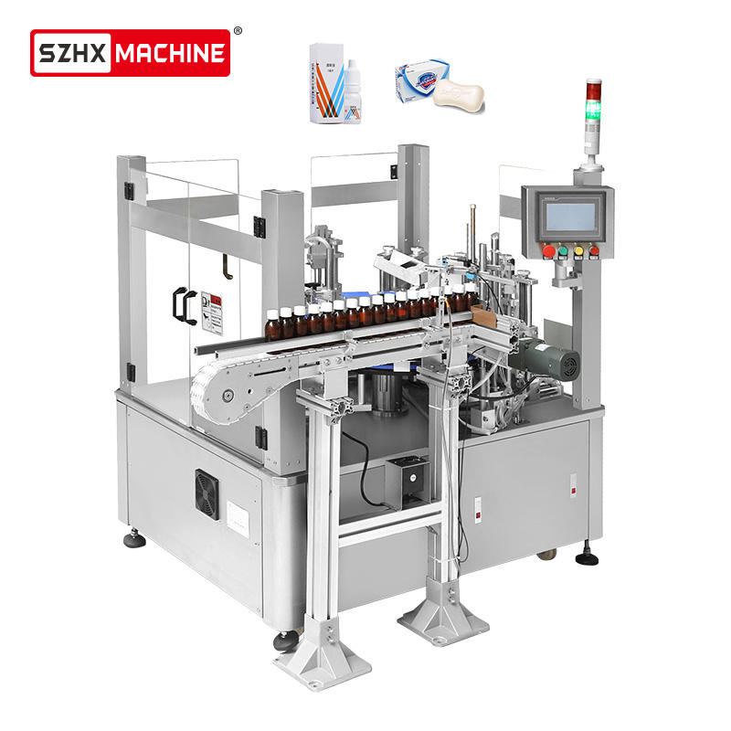 SZHX Fully Automatic Cartoning Machine for Efficient Box Packaging in ...