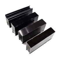 Profil de porte coulissante en aluminium Foshan, profil thermolaqué, série aluminium 6000, profil de fenêtre en aluminium à rupture de pont thermique