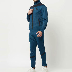 Vente de gros Design personnalisé Contraste de couleur Survêtement pour homme Survêtement pour homme de qualité supérieure à vendre - Product Image 2