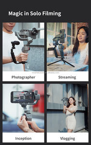 Portable and Foldable AI Tracking <b>Gimbal</b> 3-Axis Smart Phone Sport Inception Vlogging for Travel C50 AI Tracking Phone - Product Image 2