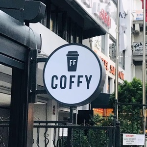 Personalized Round Aluminum <b>LED</b> Double-Sided <b>Light</b> Box Sign for Outdoor Use in Business Cafe Bar Hotel Custom Logo - Product Image 4