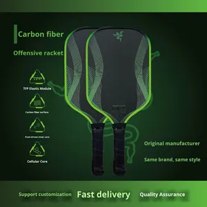 Razer T700 Carbon Fiber Pickleball Paddle Gen 4 USAPA Approved PP Honeycomb Core 16mm 230g Factory Direct - Product Image 2
