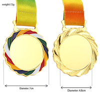 Medallas 3D de Aleación de Zinc de Alta Calidad a Precio de Mayoreo JZ, Medalla Deportiva Personalizada con Logotipo, Medalla de Baile de Metal Dorado en Blanco Personalizada