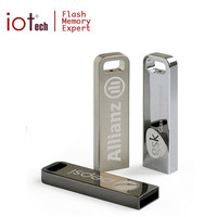 Massal Mini Logam USB Pormo 4 GB 8 Gb 16 Gb Flash Drive USB Stick dengan Logo