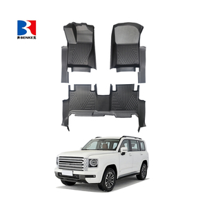 Factory Custom 5D TPE <b>Rubber</b> Eco-friendly Waterproof Anti Slip 5D Car <b>Floor</b> Mats 3 Pieces for Great Wall Haval H9(5 seats) 2024 - Product Image 3