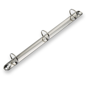 Encuadernación de libros de níquel al por mayor, carpeta de <span class=keywords><strong>3</strong></span> anillos, mecanismo de clip de archivo, mecanismo de carpeta de archivos de metal - Product Image 1