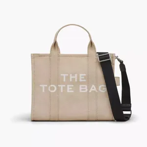 CustomTHE CANVAS MEDIUM TOTE BAG Zipper Tote Shoulder Bag for Women marc
