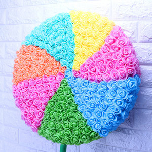 <span class=keywords><strong>Rose</strong></span> Artificiali Realistiche in Schiuma PE di Alta Qualità, Fatte a Mano, 3,5 cm, 500 Pezzi, per Matrimoni, Festa della Mamma, Natale, Pasqua - Product Image 5