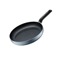 Poêle à frire antiadhésive en alliage d'aluminium pour la cuisine domestique, écologique, pour les œufs, les steaks, les crêpes, compatible avec les cuisinières à gaz et les plaques à induction