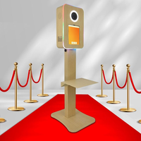 Boîtier métallique compatible avec appareil photo DSLR et iPad pour borne photo selfie de mariage