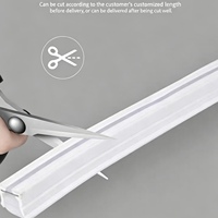 Bande lumineuse LED néon en silicone découpable 10x10mm 3000K Ra90 IP65 étanche, flexible, sans soudure, Plug and Play