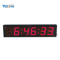 Jeu de fête de carnaval professionnel affichage LED électronique minuterie horloge interactive bouton de démarrage/arrêt contrôle 10 secondes
