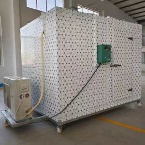 Trung Quốc sản xuất công nghiệp ngoài trời gia cầm phòng lạnh để lưu trữ thực phẩm đông lạnh với tấm bánh <span class=keywords><strong>sandwich</strong></span> kim loại chống cháy cao cấp - Product Image 5