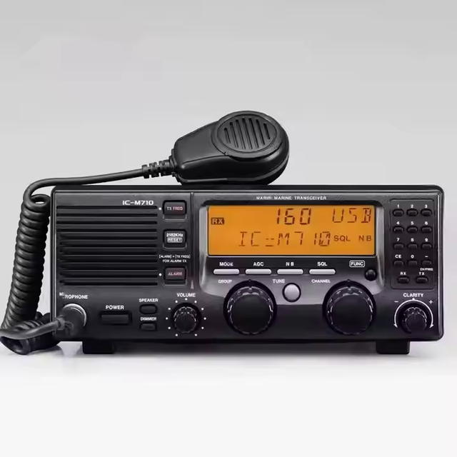 IC-M710 150W High Power Marine MF HF SSB Shortwave Maritime Communication Radio Transceiver Long Range Radio Base Station
