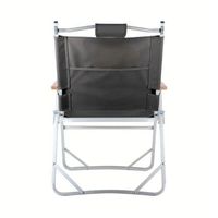 Chaise pliante de réalisateur en alliage d'aluminium YILU, nouvelle, pour l'extérieur, siège bas, dossier large, camping, randonnée, voyage