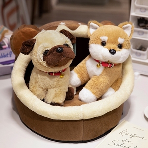 Juguete de peluche para cachorros Kawaii Shiba Inu, súper suave, relleno de algodón PP, regalo de cumpleaños perfecto para niños - Product Image 5