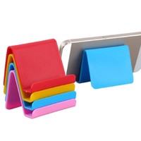 Mini support de bureau coloré pour téléphone et tablette réglable universel avec caractéristiques étanches cadeau promotionnel parfait