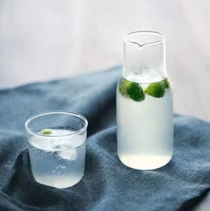 Décanteur en verre borosilicate de conception classique accessoire multifonction pour une personne pour liquides pour <span class=keywords><strong>carafe</strong></span> à jus de maison - Product Image 3