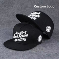 Topi Snapback Bordir Patch Tenun Logo Kustom, Pinggiran Dapat Disesuaikan, Topi Hip Hop Label Pribadi Pria Wanita