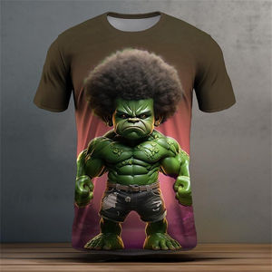 Marvel Infinity <span class=keywords><strong>War</strong></span> Incredible Hulk Jump Smash Cami Cetta Camiseta negra para hombre - Product Image 3