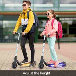 Nouvelle conception de trottinette à deux roues avec lumières LED latérales pour enfants - Product Image 4