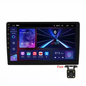 Universele 9 Inch Autoradio Gps Navigatie Wifi Bt Fm Spiegel Link Autoradio 2 Din Android 10 Autoradio Met Cameraspeler