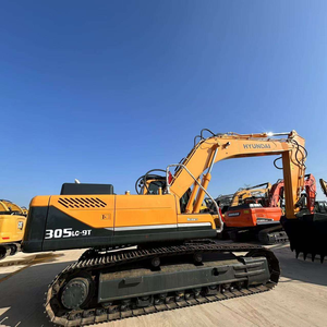Rendimiento estable Excavadora Hyundai 305LC-9T usada 95% Nuevo precio bajo Equipo original de segunda mano en stock - Product Image 4