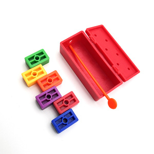 Briques Magiques Prédiction Arc-en-ciel : Tour de Magie Facile pour Débutants, Accessoire de Mentalisme pour Enfants, <span class=keywords><strong>Jouet</strong></span> d'Illusion, Blocs Colorés pour Fêtes - Product Image 3