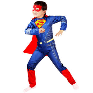 Disfraz de Halloween, Traje de Héroe para Niños, Disfraz de Superman para Adultos, Disfraz de Superman para Niños y Niñas - Product Image 5