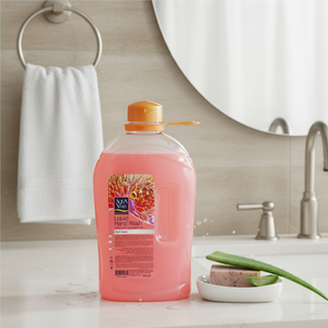 AQUAVERA 2,5 Lt Liquid <b>Hand</b> Wash-SOFT CORAL With Rose and Lemon Fragrance Main Ingredients Water and Aloe Toilet <b>Soap</b> Type - Product Image 3