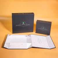 Caja de Papel de Diseño Moderno para Altavoz y Embalaje, Caja de Regalo Pantone Blanca Personalizada, Logotipo OEM Personalizado, Artículo de Embalaje Industrial a Color