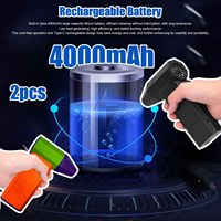 Souffleur portatif sans fil de qualité industrielle, moteur sans balais, vitesse maximale de l'air de 250 mph, batterie au lithium, utilisation DIY