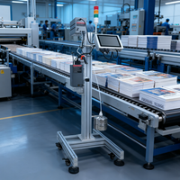 Impresora de Inyección de Tinta Piezoeléctrica DOCOD P2000 con Pantalla Táctil de 10.1 Pulgadas, Control Dividido, 600dpi, Máquina de Codificación PIJ Anti-Decoloración para Papel Tapiz/Tuberías