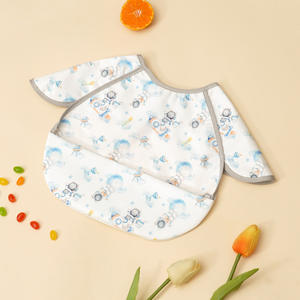 Babero Impermeable para Bebés y Niños Pequeños, Reversible, Sin Mangas, para Todas las Temporadas, a Prueba de Derrames, Ideal para Viajes - Product Image 2