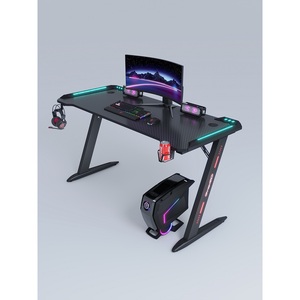 Gaming <b>Desk</b> 120x60x74 Cm With Rgb Lights For <b>Computer</b> Setup - Product Image 2