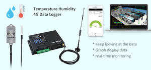 Registrador de Datos de Temperatura y Humedad 4G, Sistema de Monitoreo de Temperatura y Humedad 4G - Product Image 6