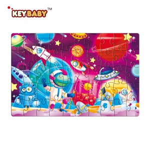 Cartone animato personalizzato <span class=keywords><strong>Montessori</strong></span> carino che gioca giochi puzzle 50 pezzi Set di KidsToys per bambini - Product Image 3