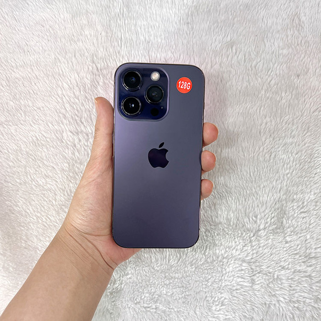 Wholesale Phones Grade B Used iPhone 14 Pro 128GB Smartphone Original Unlocked Used Mobile Phones US Version Refurbish Cellphone