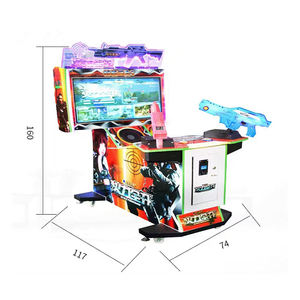 Simulateur de tir à pièces Extermination d'extraterrestres/Maison des morts Machine de jeu de tir d'arcade à pièces à vendre - Product Image 1