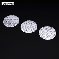 Sous-couche d'étanchéité autocollante en papier d'aluminium pour bouchons de bouteilles, personnalisable en taille et épaisseur, sensible à la pression