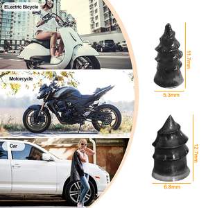 <span class=keywords><strong>Kit</strong></span> de Reparación de Neumáticos sin Cámara, Juego de Herramientas de Goma, Clavos de Goma para Neumáticos de Motocicleta, Automóvil y Scooter - Product Image 2