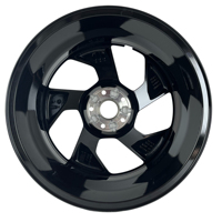 Nouvelle jante en alliage d'aluminium de 18 pouces pour Citroën C5 Aircross, moulée sous faible pression, à cinq branches, finition noire, remplacement d'équipement d'origine