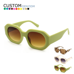 Sunway Eyewear Cheap Wholesale Trendy Fashionable Round Frame <b>Sun</b> Glasses Unisex Y2k Style Vintage Designer <b>Shades</b> Sunglasses - Product Image 1
