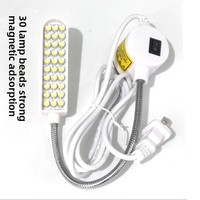 Lampe de travail LED à économie d'énergie, aimant puissant, lampe de bureau, protection des yeux, machine à coudre à plat industrielle, pièces de machine à coudre