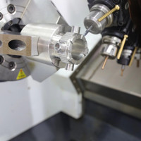 Máquina de Torneado CNC de 3 Ejes CK46MY Multitarea con Eje Y, Precio Económico, con Sistema de Control Funac, Máquina de Torneado Automática